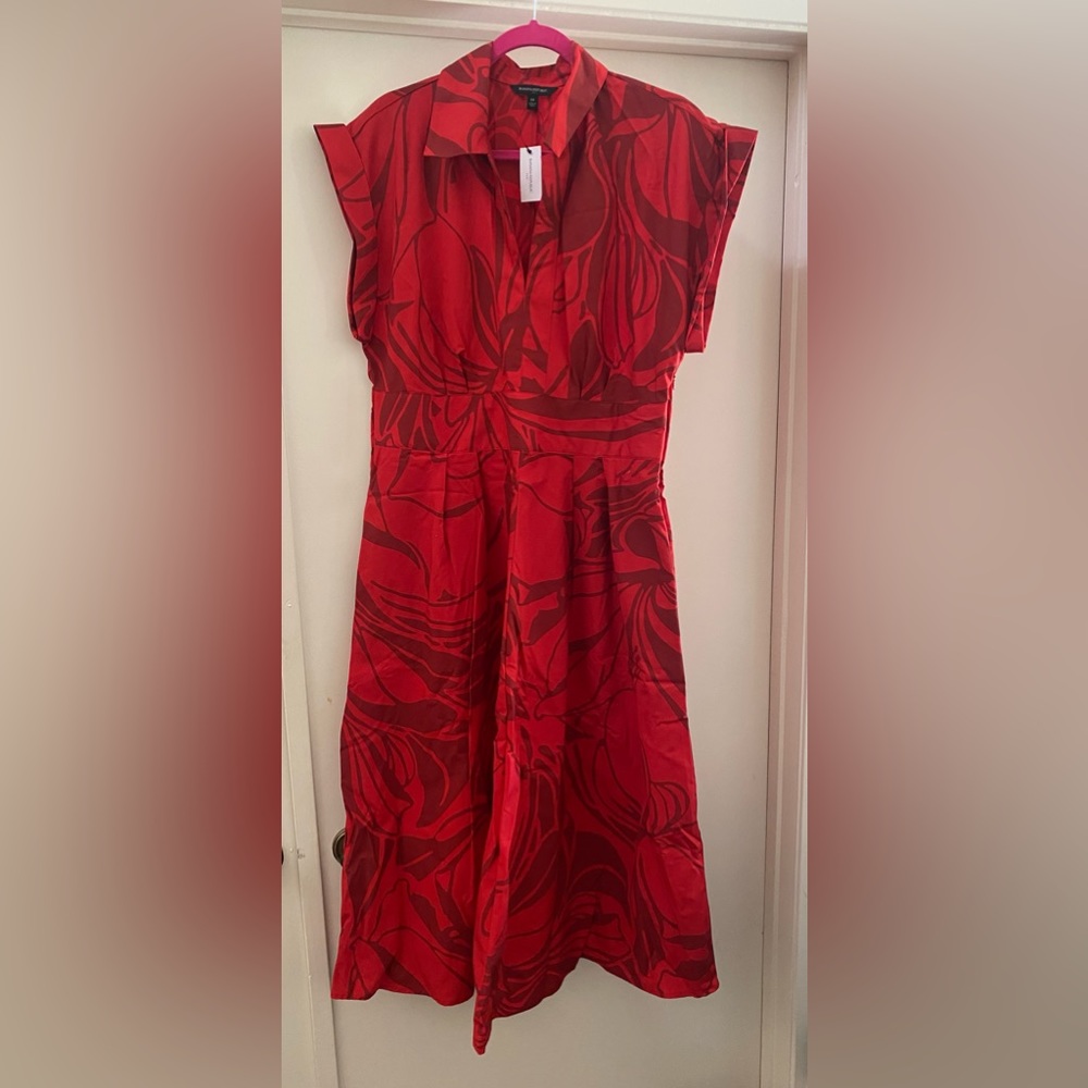 100% Cotton Midi Dress